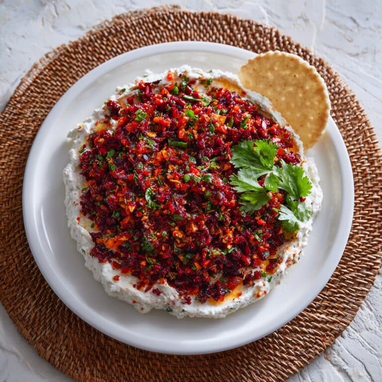 Cranberry Jalapeño Cream Cheese Dip Recipe