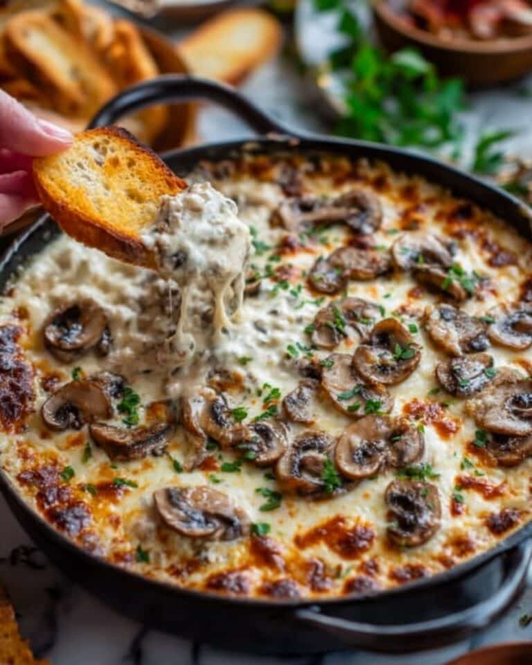 Stuffed Mushroom Dip Recipe