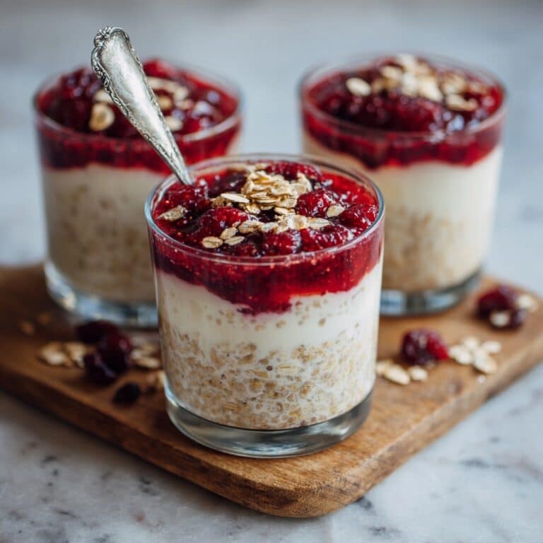 Cranberry Overnight Oats Recipe