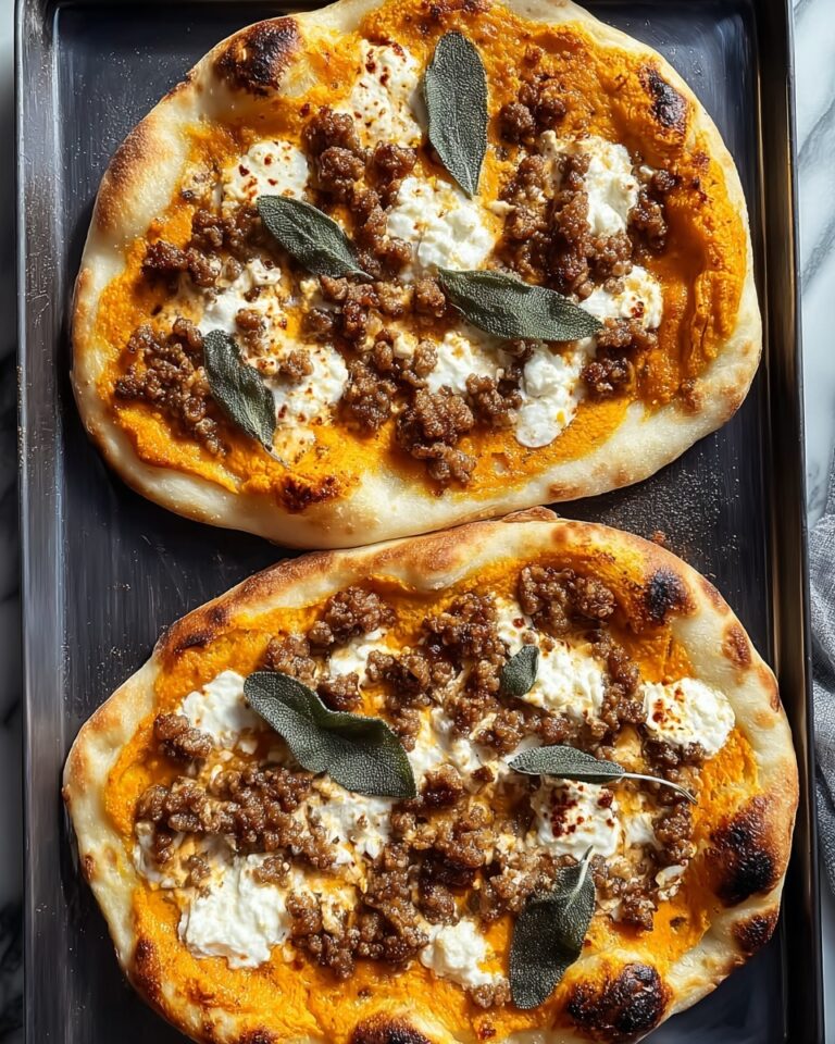 Autumn Naan Pizzas: Cozy Fall Comfort on Your Table Recipe