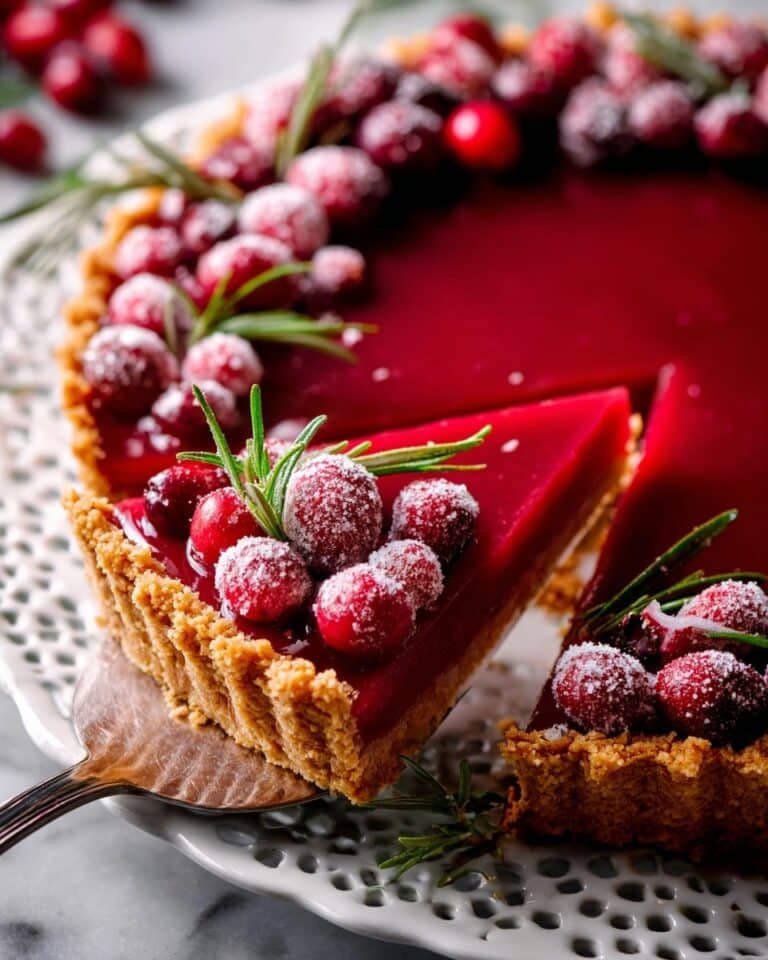 Cranberry Curd Tart Recipe