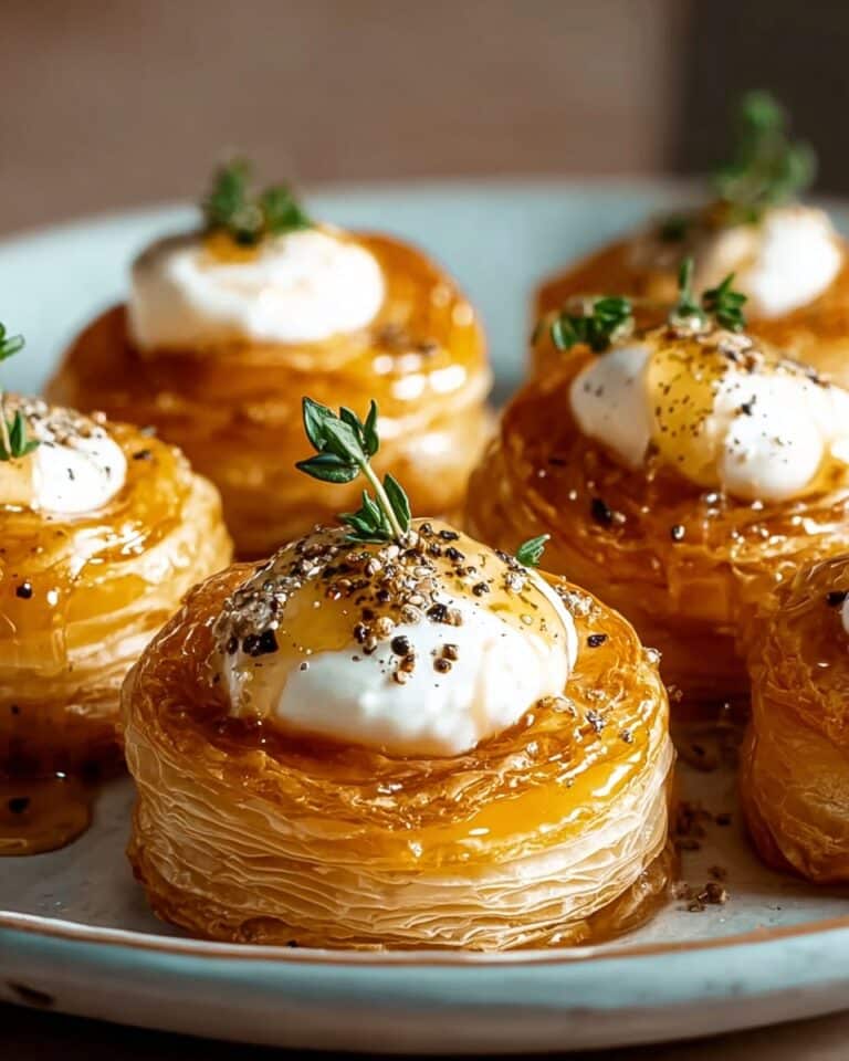 Delicious Goat Cheese and Honey Bites for Perfect Parties Recipe