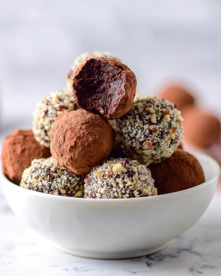 Choco Hazelnut Truffles Recipe