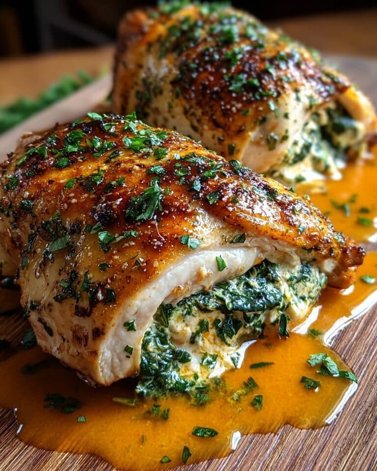 Herbed Ricotta Stuffed Chicken Rolls for a Cozy Dinner Delight Recipe