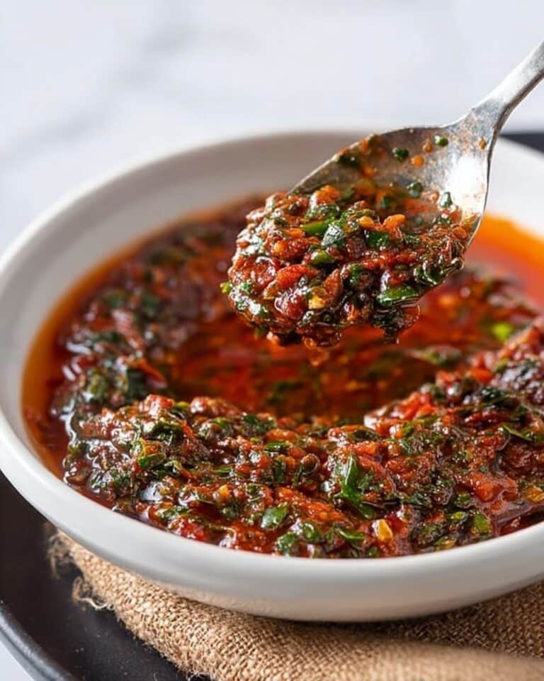 Zesty Smoky Red Chimichurri Recipe