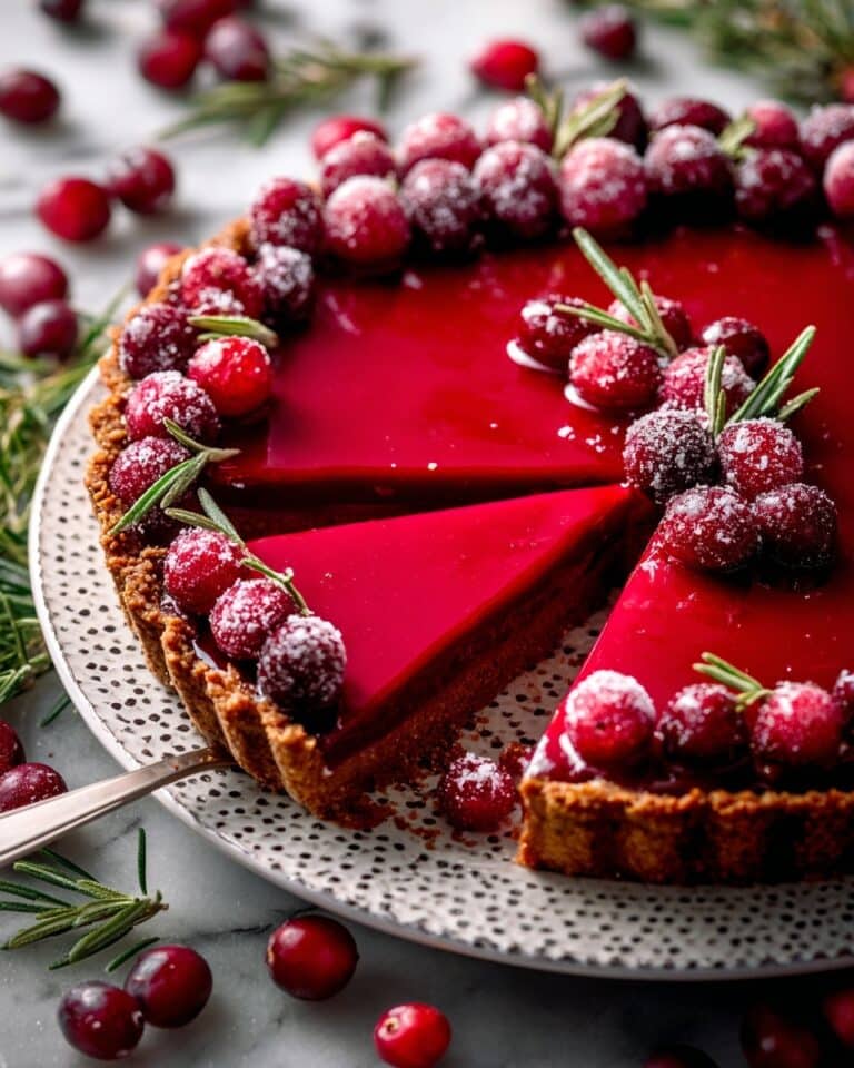 Easy Cranberry Tart Recipe