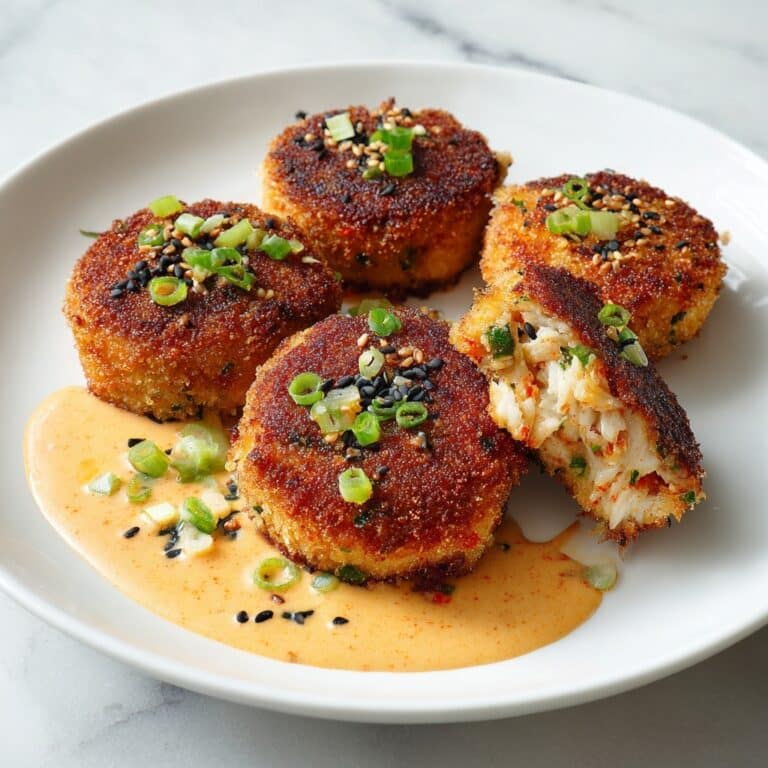 Bold Asian-Style Tuna Cakes with Spicy Mayo Recipe