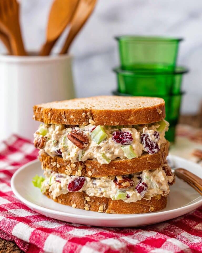 Turkey Salad with Cranberries & Pecans Recipe