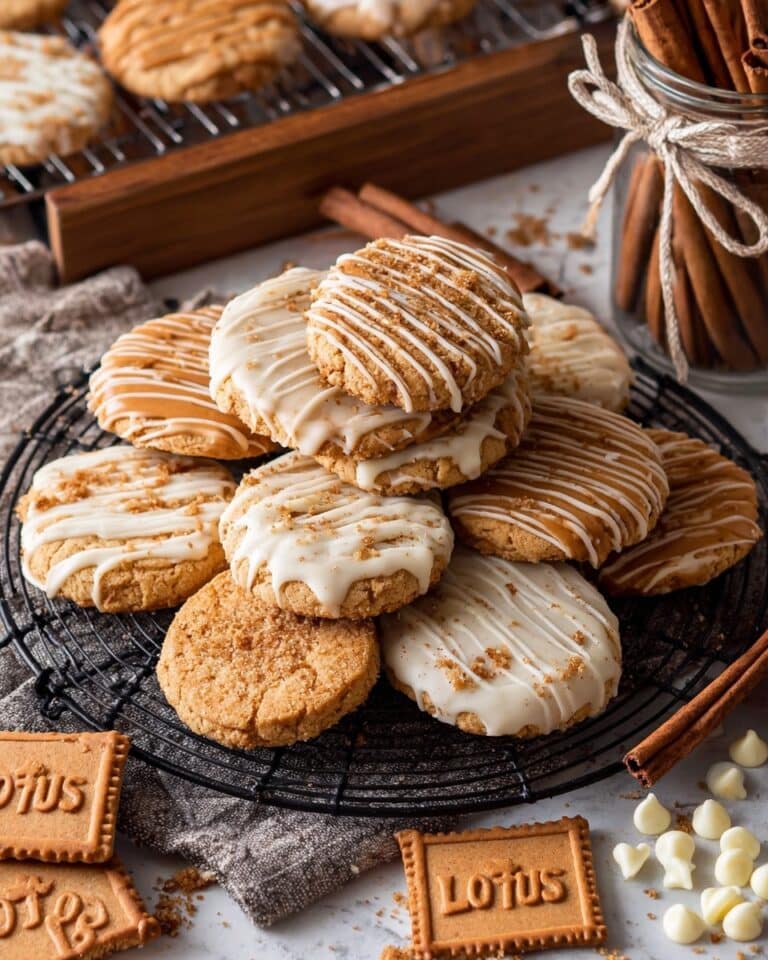 Biscoff Snickerdoodle Cookies Recipe