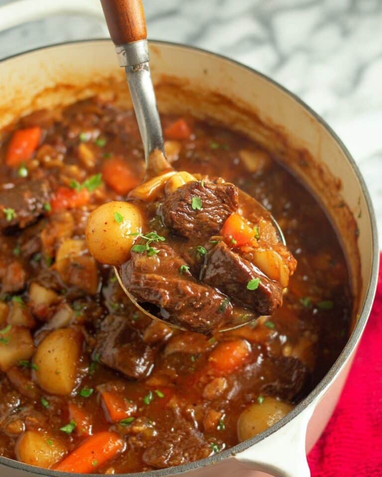 Chunky Beef and Gnocchi Soup Recipe
