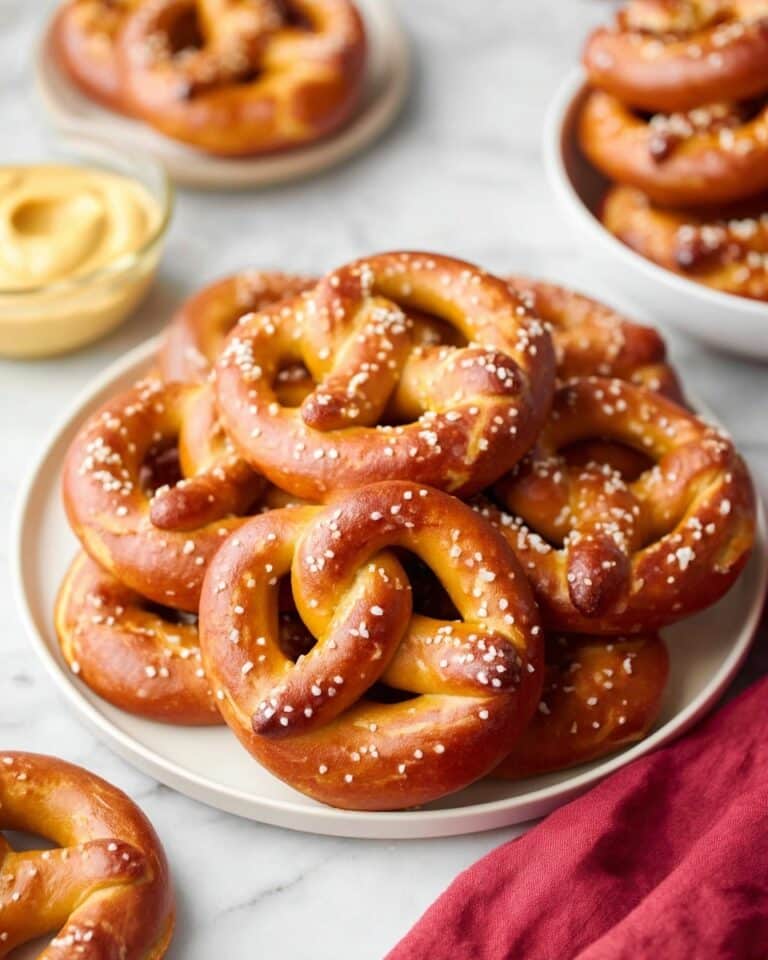 Sourdough Soft Pretzels Recipe