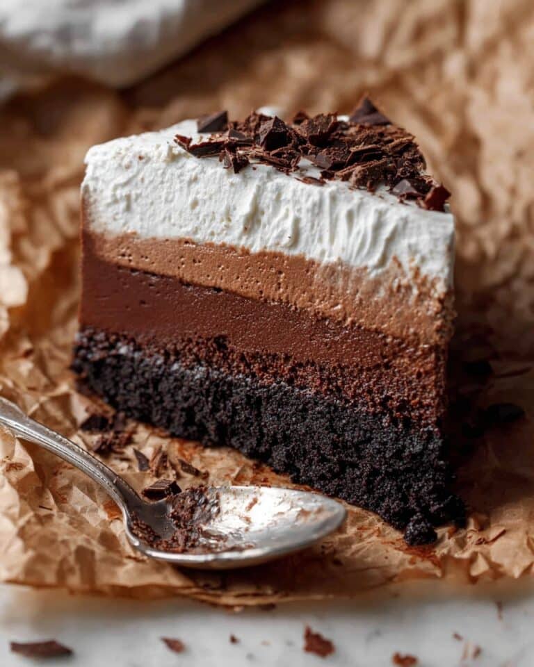 Dark Chocolate Mousse Pie Recipe