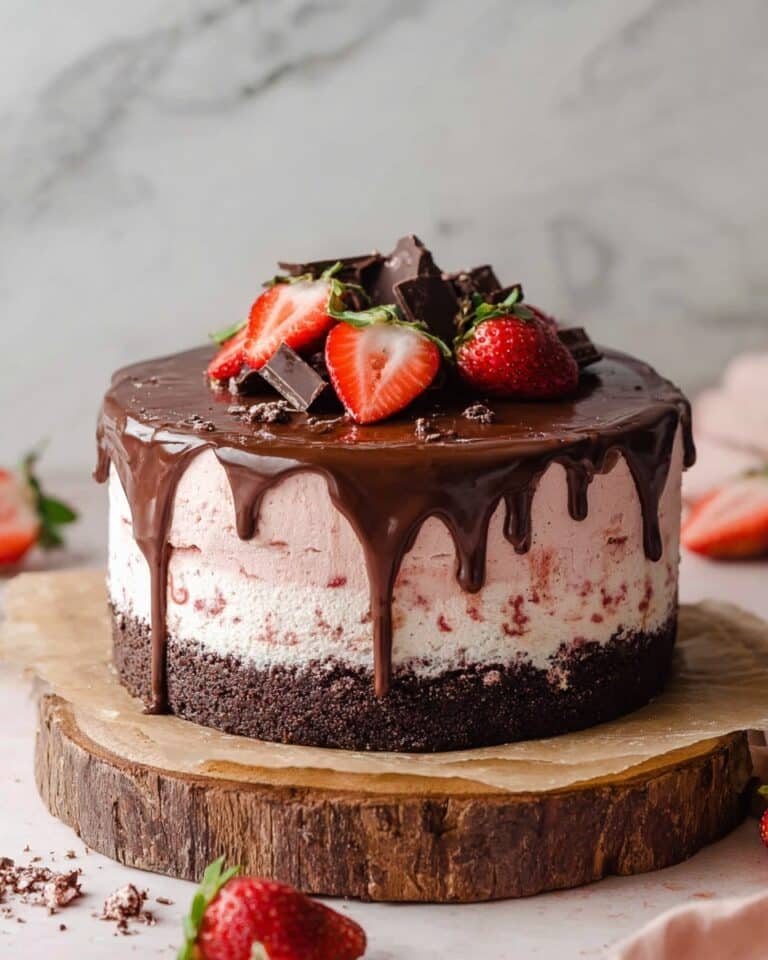 Chocolate Strawberry Cake Recipe