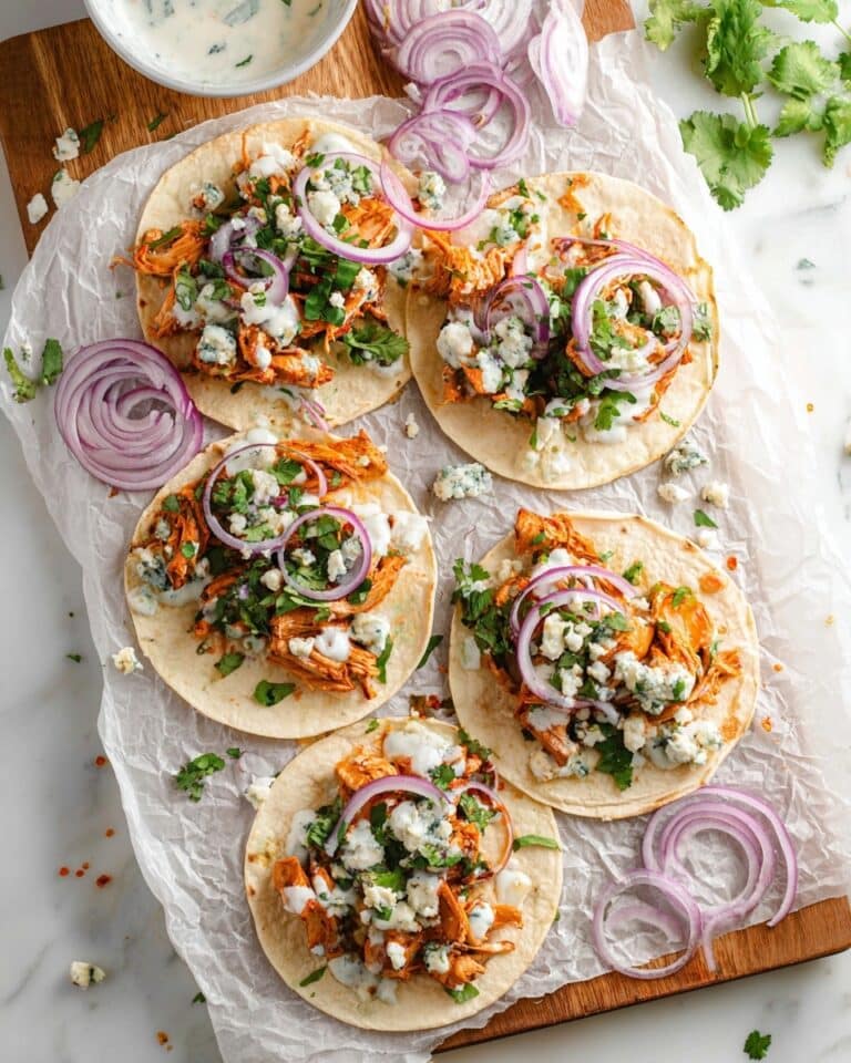 Buffalo Chicken Tacos Recipe