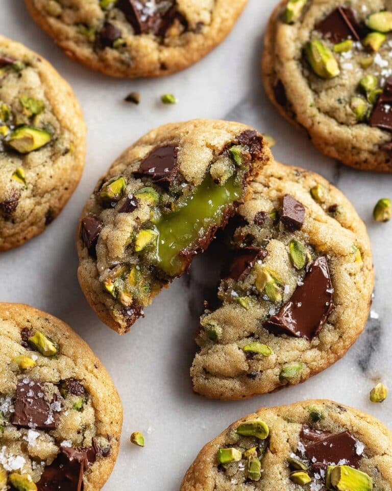 Pistachio Chocolate Chip Cookies Recipe