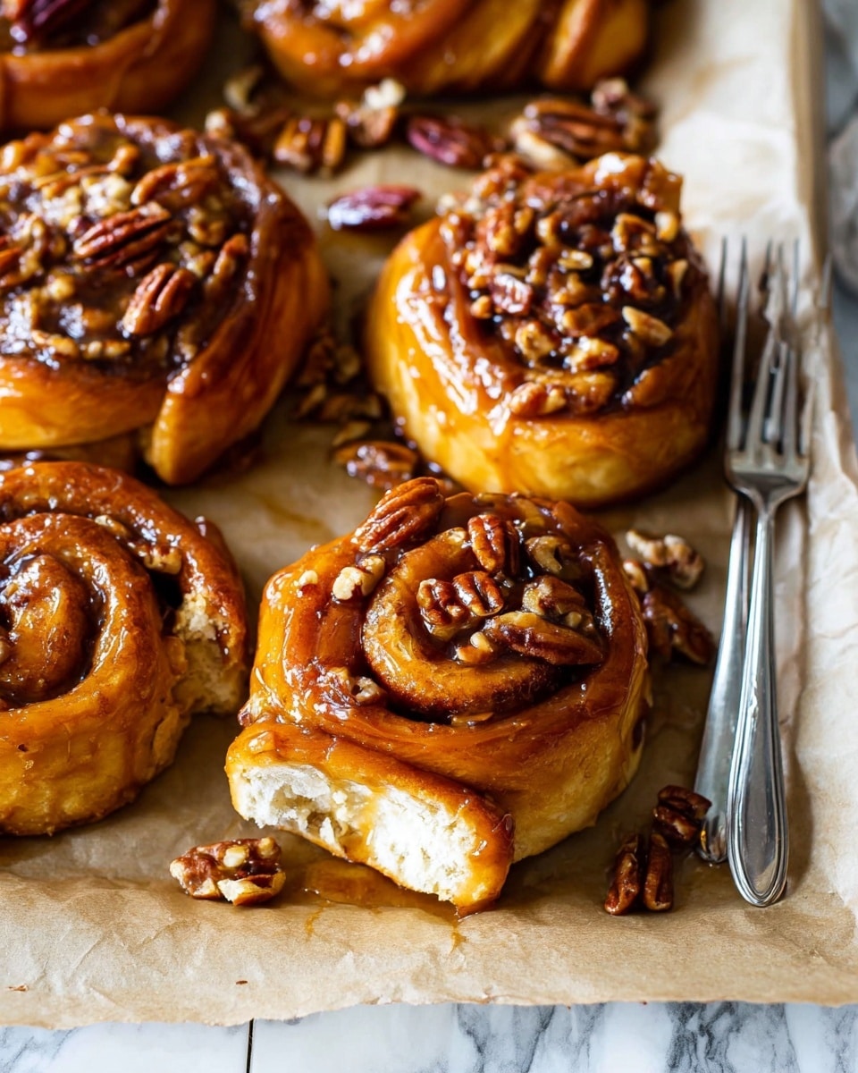 A white square baking dish holds twelve cinnamon rolls arranged in a 3 by 4 grid, each roll showing a spiral of light golden-brown dough layered with dark brown cinnamon filling. The rolls have a soft, slightly shiny top layer with some edges browned from baking. The dough appears fluffy and smooth, while the cinnamon layers are textured and slightly sticky. The dish rests on a white marbled surface that contrasts with the warm tones of the rolls. photo taken with an iphone --ar 4:5 --v 7