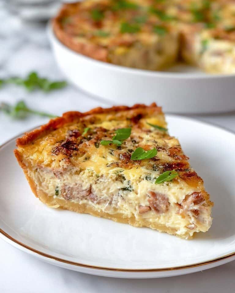 Crustless Tuna Breakfast Quiche Recipe