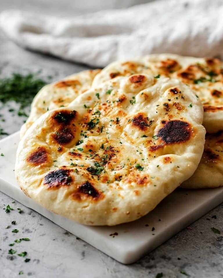 Easy Garlic Naan Bread Recipe