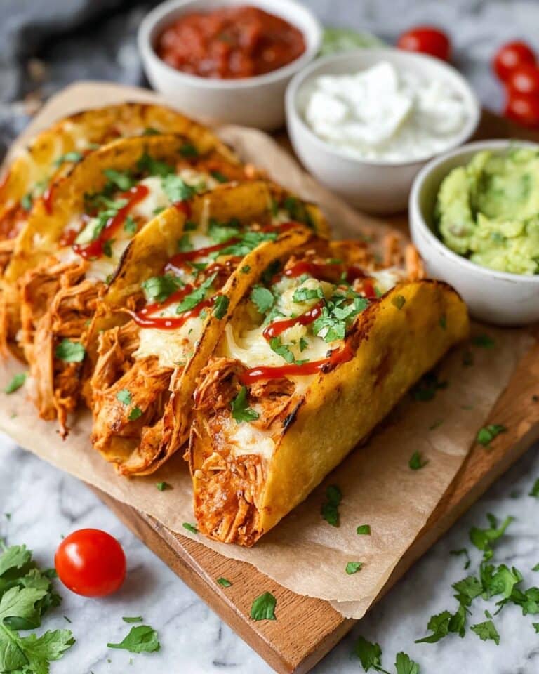 Crispy Chicken Tacos Recipe