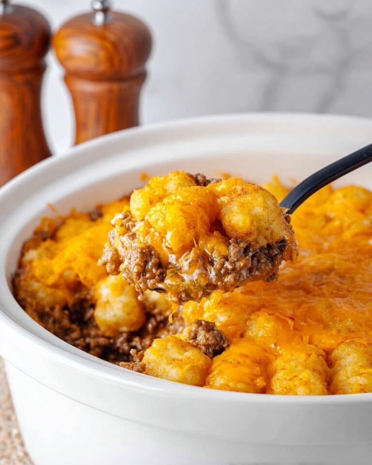 Crockpot Tater Tot Casserole Recipe