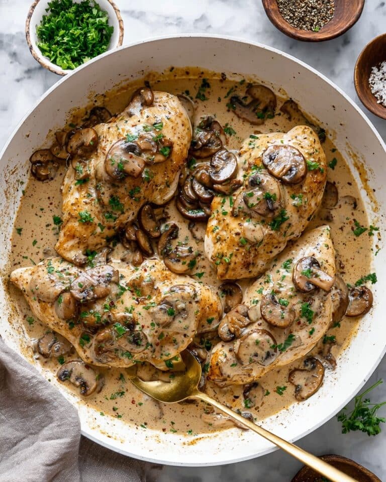 Creamy Chicken Marsala Recipe