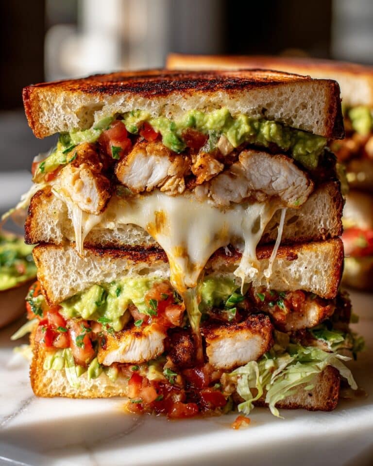 Loaded Chicken & Avocado Sandwich Recipe